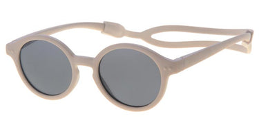 Round sunglasses in soft TPE for children 0-4 years - Beige